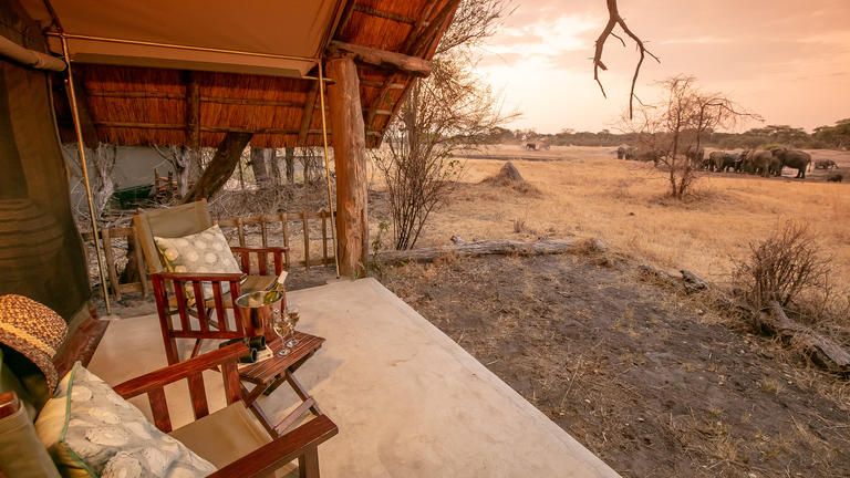 The Hide Safari Camp Deluxe Tent