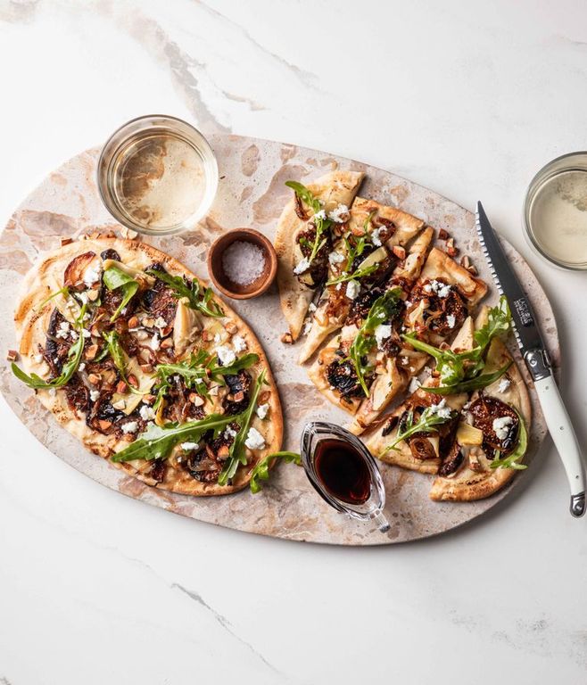 Photo of Vegetarian Fig & Artichoke Flatbread