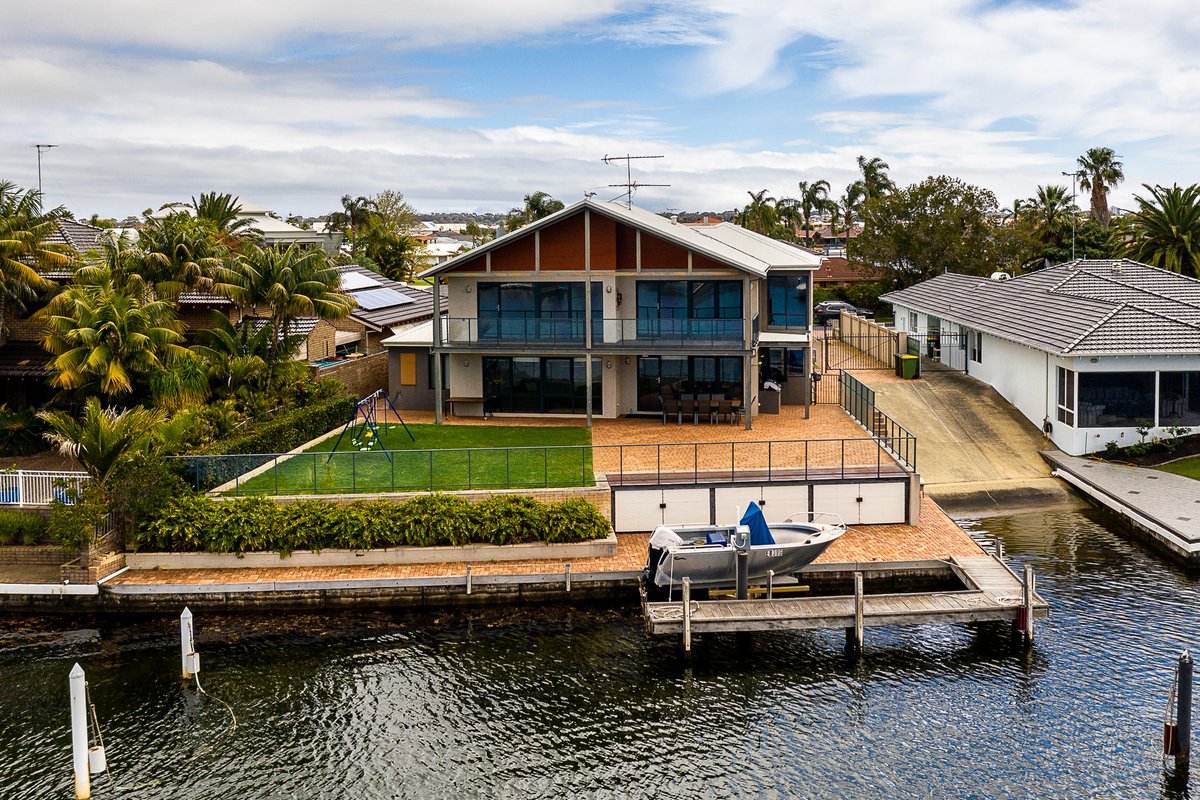 Large luxury home with private jetty