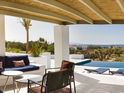 Eleonas Paros Villas, OIKIA, private pool & tennis
