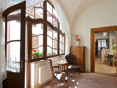 Luxury Apartment with Balcony under the Castle