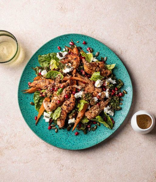 Photo of Grilled Chicken & Roast Baby Carrots