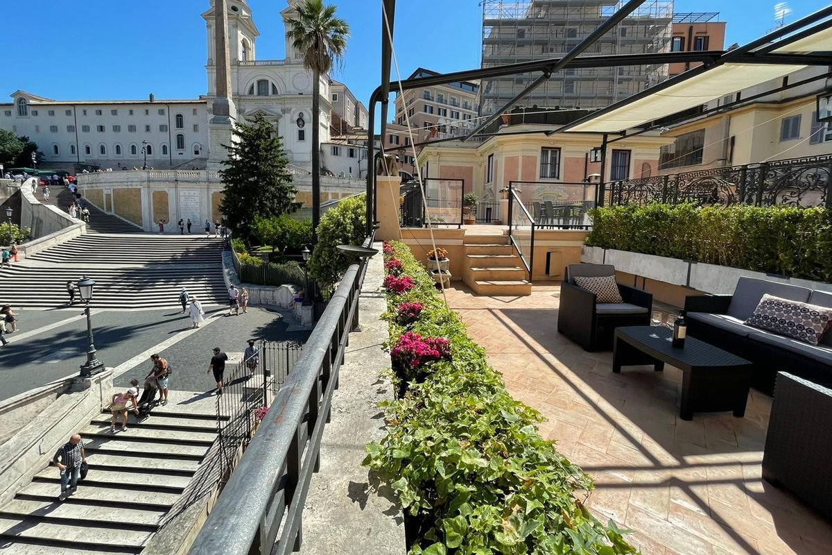 The View – Private Terrace on the Spanish Steps