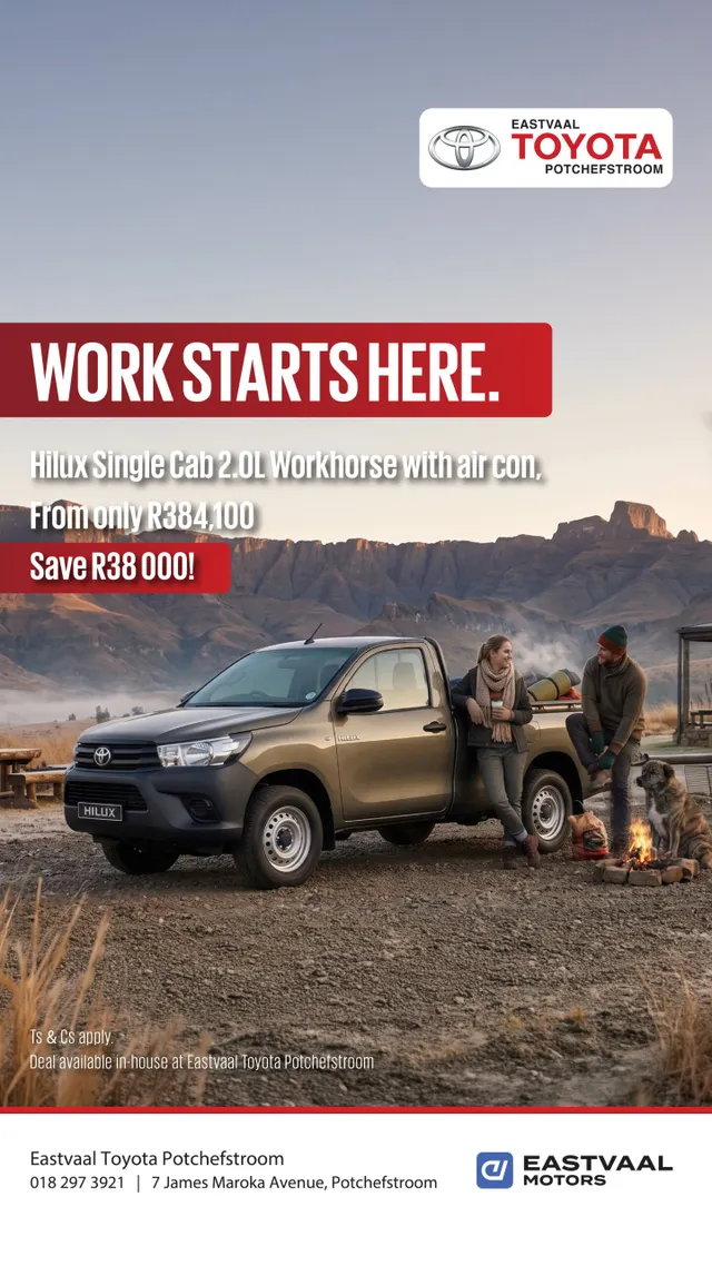 Toyota Hilux Single Cab 2.0L Workhorse