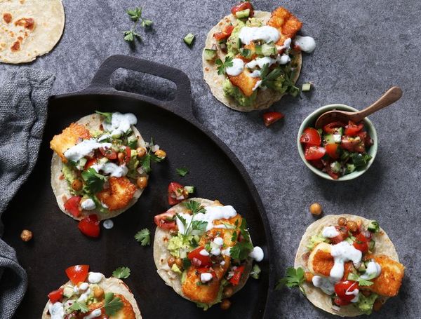 Photo of LOADED HALLOUMI WRAPS
