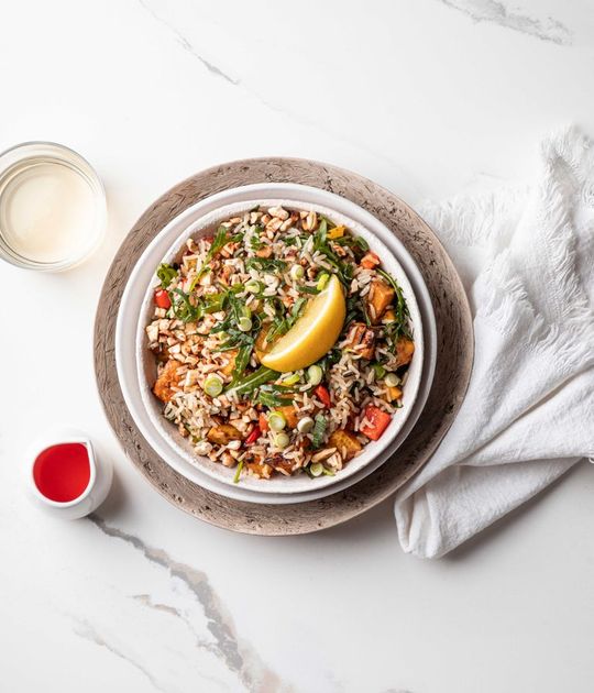 Roast Butternut & Mixed Rice Salad Recipe at Home - eCook