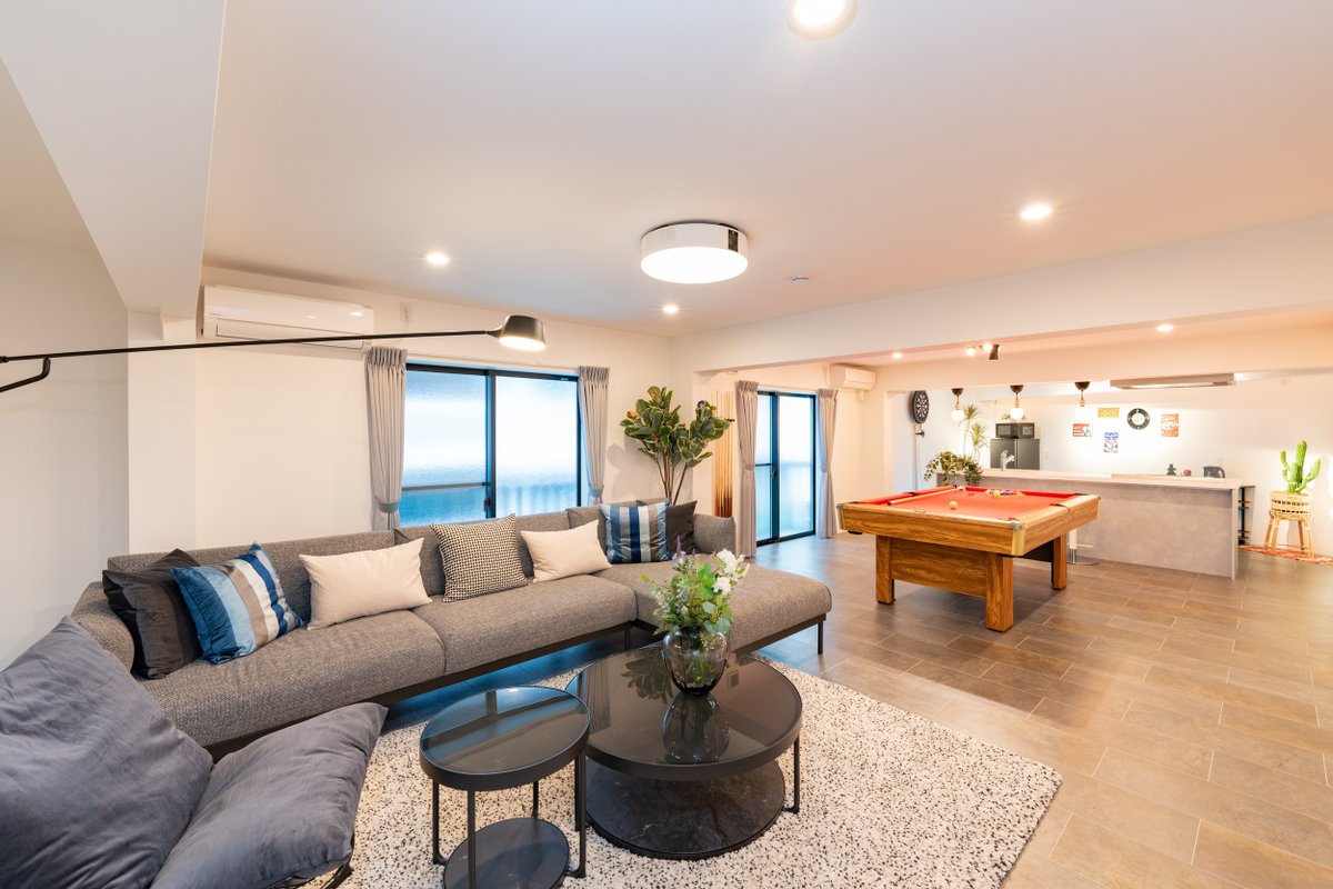 165㎡貸切|新宿電車10分|駅歩き5分|3寝室|巨大プレイルーム|2シャワー&バスタブ|3お手洗い