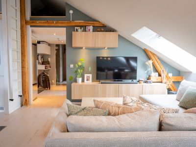 Central 4BR Loft w/ Peaceful Terrace & Huge Garden