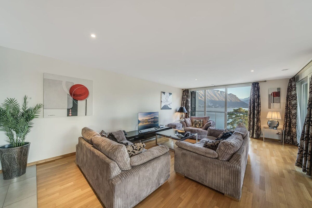 Luxury Apartment in Montreux with Panoramic Views gallery image 3