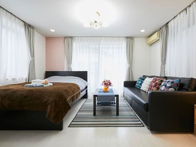 F2.【新宿区】ホテルスタイルのスーペリアルーム/新宿西早稲田駅4分/駐車場無料