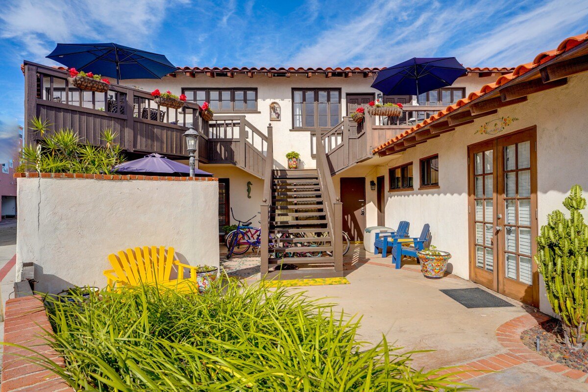 South Mission Beach Duo! Steps to Ocean! gallery image 2