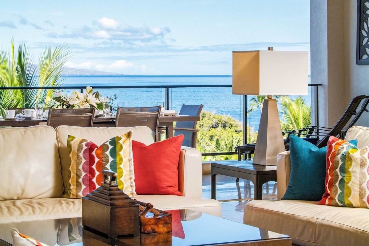 Epic Ocean Views for 8 at Wailea Beach Villas K408 gallery image 3