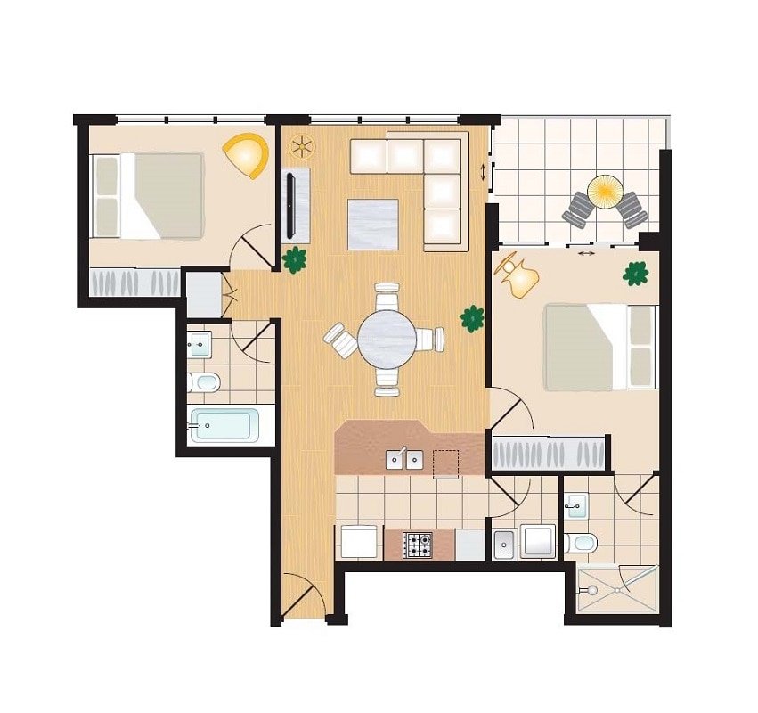 Luxe Two Bedroom Apartment- In the Heart of Sydney gallery image 4