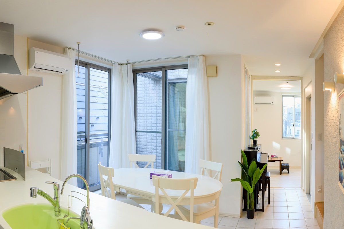 宿栖両国/4LDK/大三室两厅/有室内电梯/天台面向晴空塔景观/3&4层C号+ gallery image 2