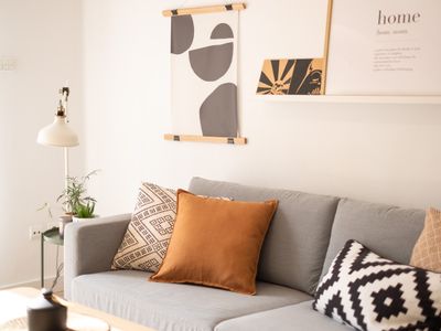 Balcony, natural light and a happy rest