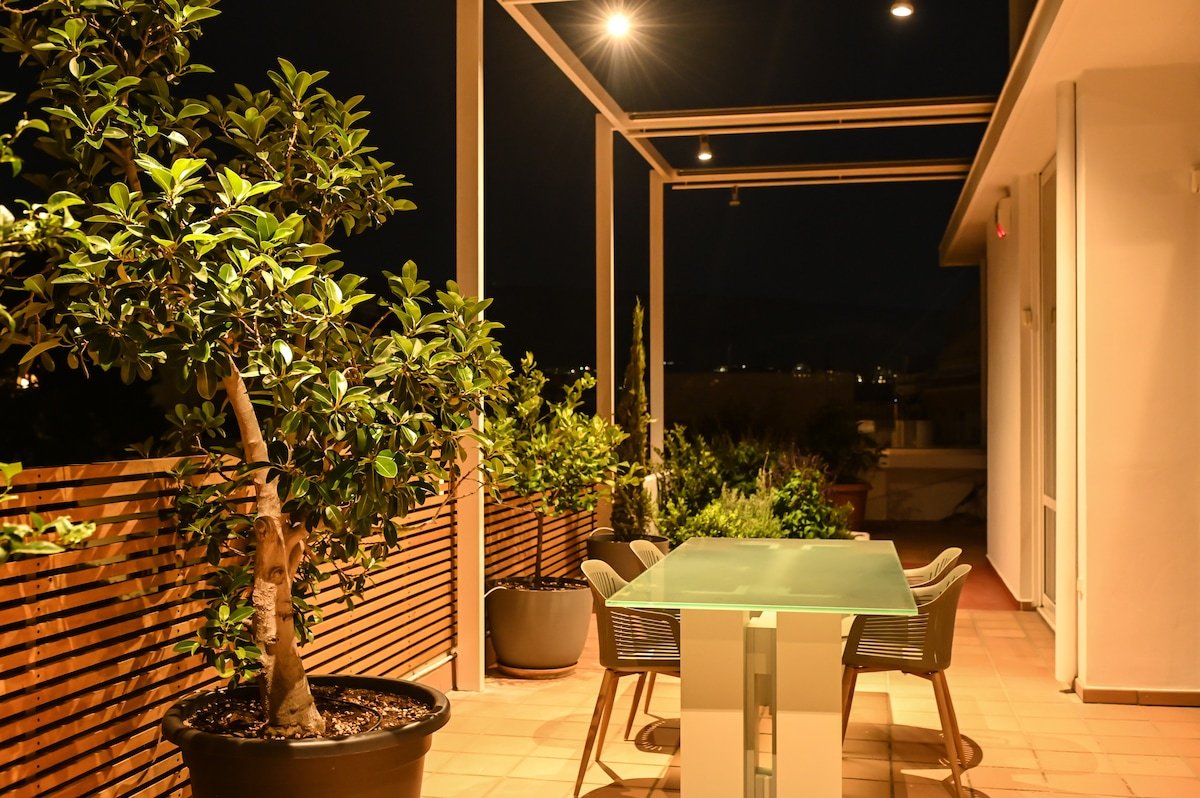 Amazing view Kolonaki Penthouse condo gallery image 3