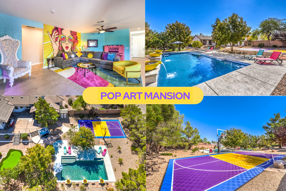 Las Vegas Mansion Heated Pool/Basketball/Picklebal
