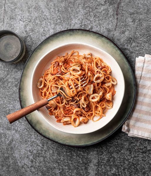Photo of White Wine & Squid Spaghetti