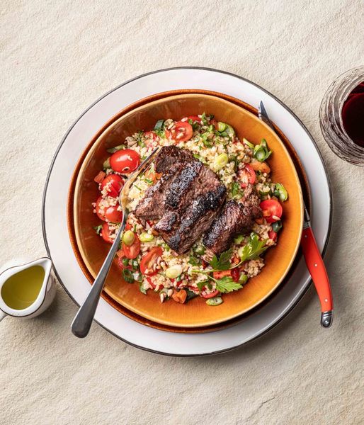 Photo of Ostrich Fillet & Tabbouleh