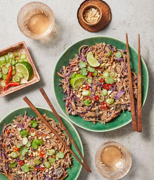 Photo of Peanut Slaw & Soba Noodles