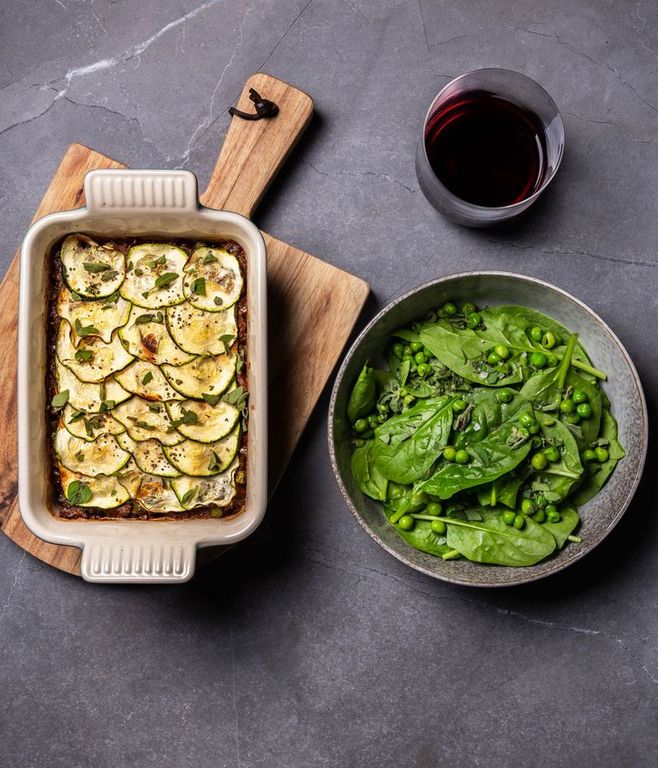 Photo of Baby Marrow & Ostrich Mince Bake