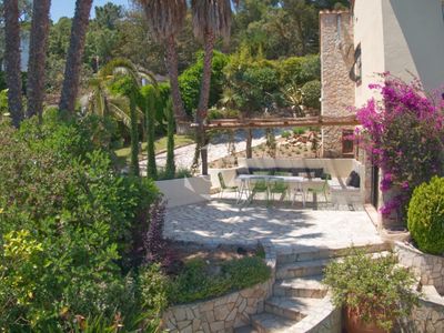 EL SOPLUIG – Green garden, heated pool, sea view