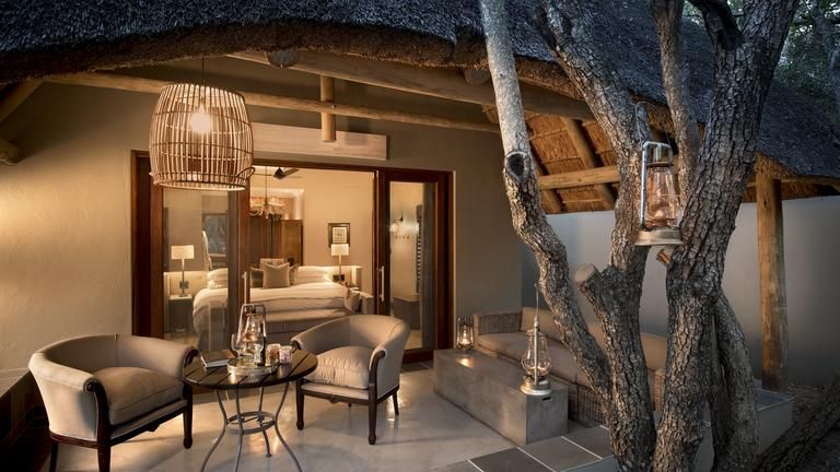 Ngala Private Game Reserve - Ngala Safari Lodge Cottage Verandah