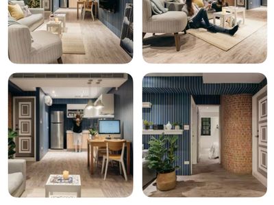 Apt B. Welcome Taipei Long stay 4 ppls, 3 mins MRT