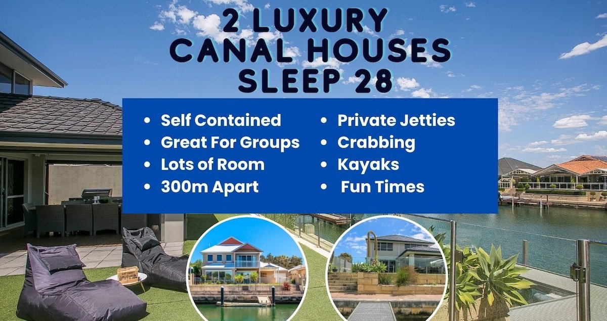 2 Luxury Canal Holiday Homes – Sleep 28 gallery image 2