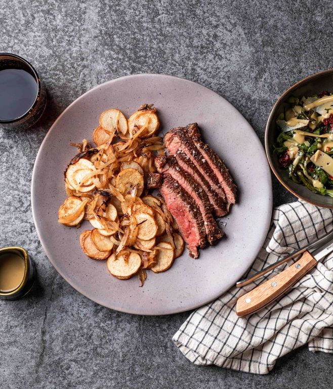 Photo of Lyonnaise Potatoes & Rump Steak