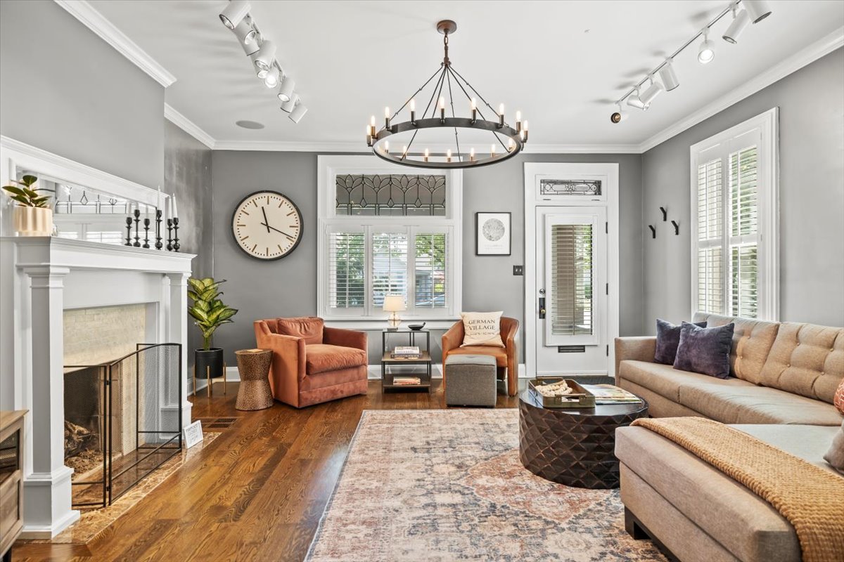 German Village Serenity, Steps to Schiller Park