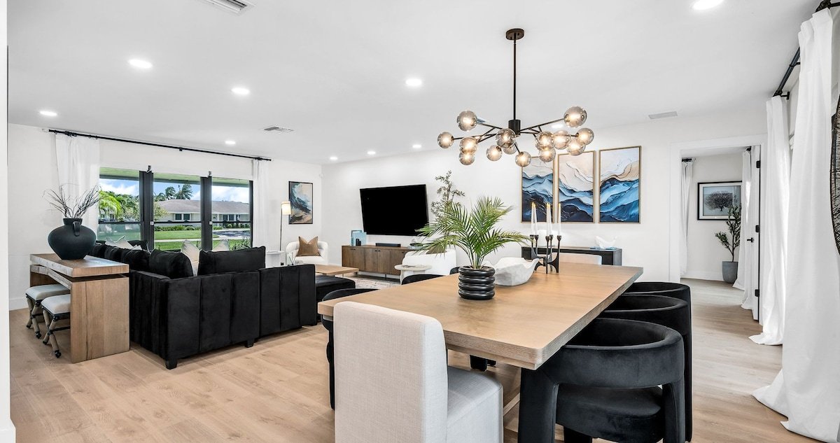 LUXE Lake Oasis I Dock, Pool & Designer Interiors gallery image 5