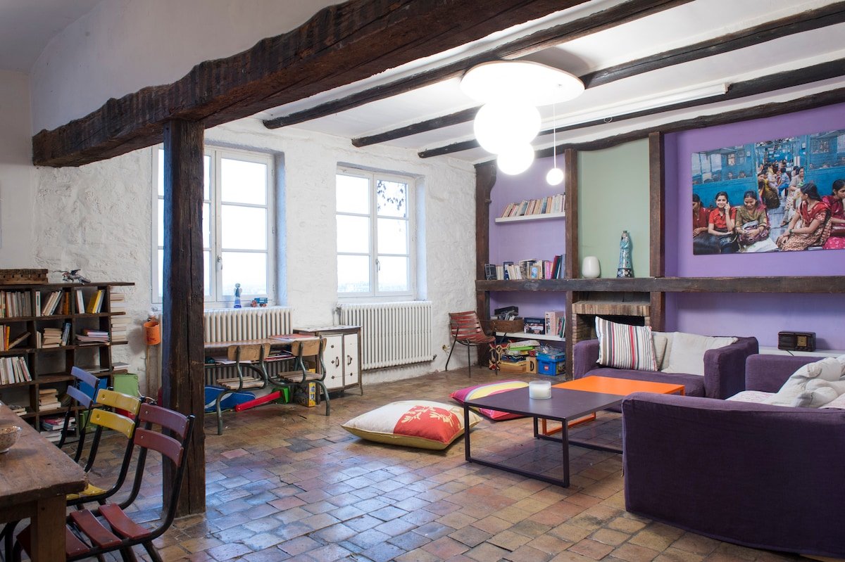 Maison ville Vieux Lyon, extraordinaire vue&jardin gallery image 4