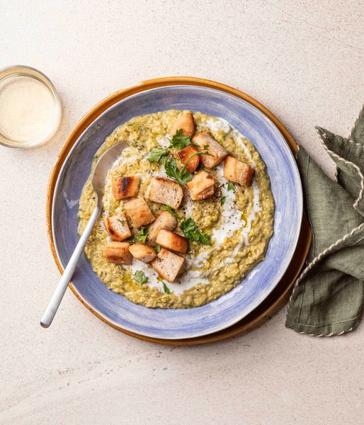 Photo of Leek, Pea & Rocket Soup