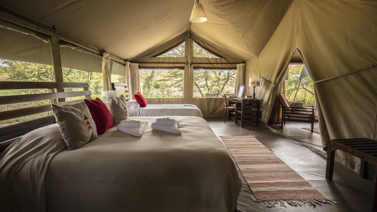 Porini Mara Camp Family Unit