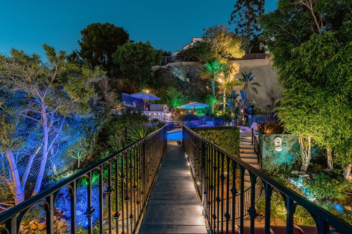 Classic 1920s Hollywood Glam Villa – Pool, Jacuzzi gallery image 3