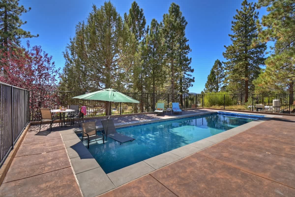 Brand New Listing with Lake View, Hot Tub, Fire