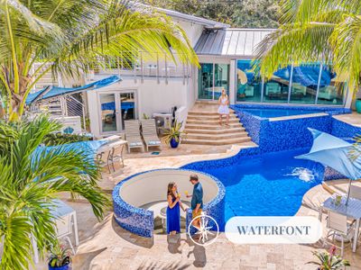 Waterfront Oasis | Cascading Pool &Views | Cascade