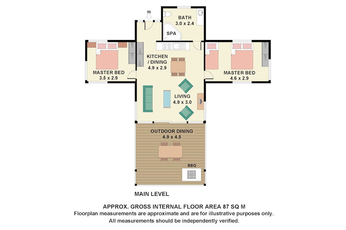 The Ridge 2 Bedroom Chalet @ Promised Land Retreat gallery image 4