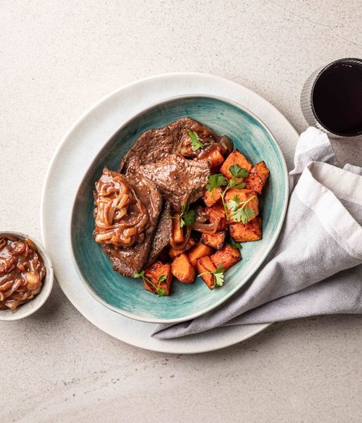 Photo of BBQ Beef & Brown Onion Sauce