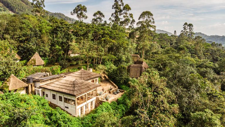 Bwindi Lodge - Panaroma view