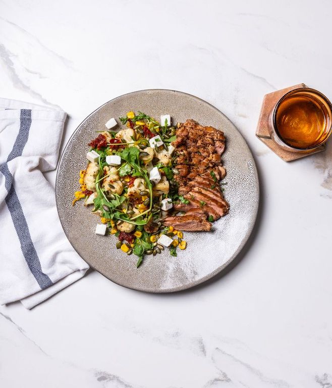 Photo of Pork Neck & Sweetcorn Salsa