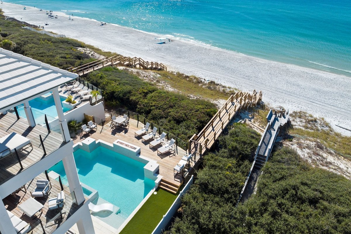 Villa Grandeur|Private Deeded Beach|Private Pool