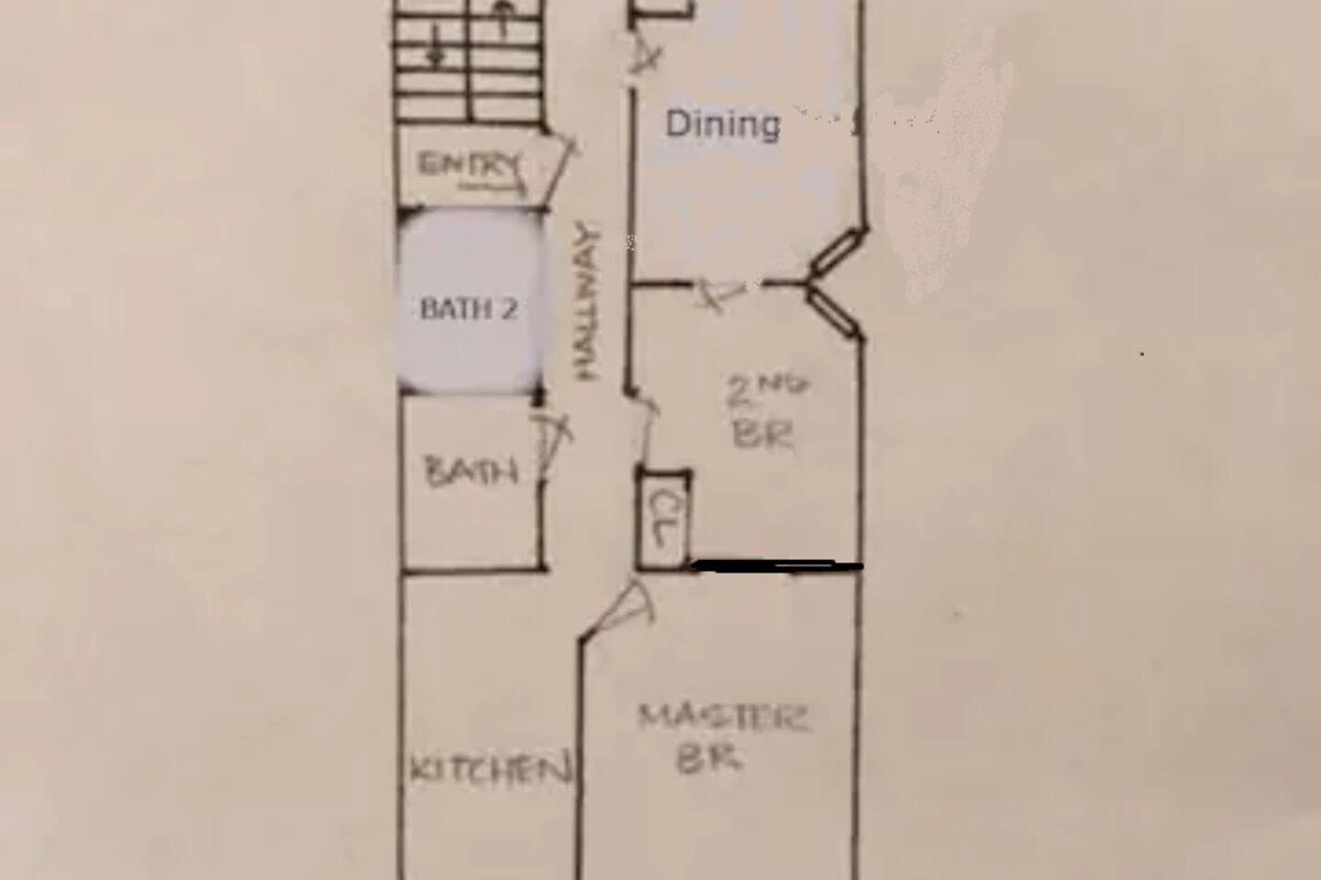 Full 1200 sq ft floor in Park Slope Brownstone gallery image 4