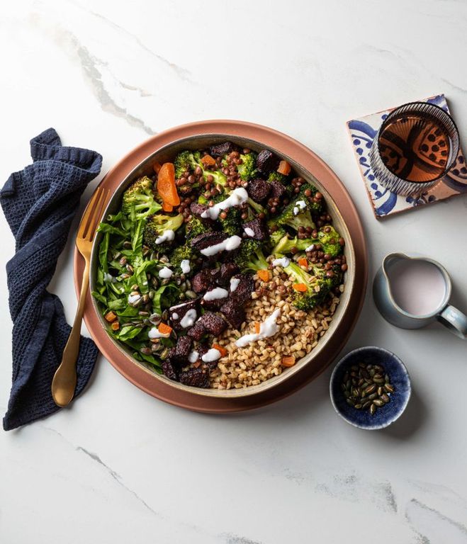 Photo of Roasted Beet & Broccoli Bowl