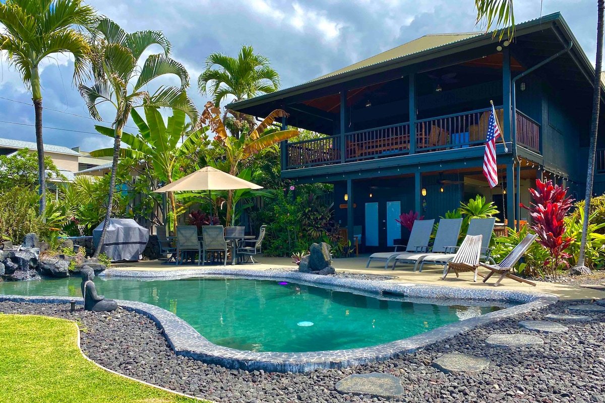 Magic Sands Beachfront!-gated house, sleeps 18. gallery image 2