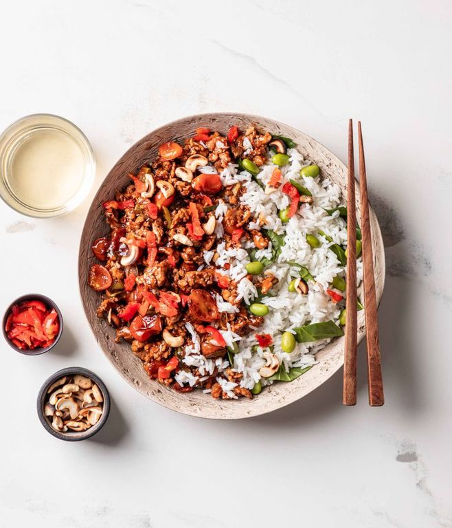 Photo of Asian-style Chicken Mince & Rice