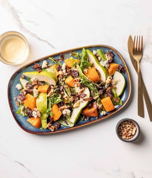 Photo of Blue Cheese, Biltong & Pear Bowl