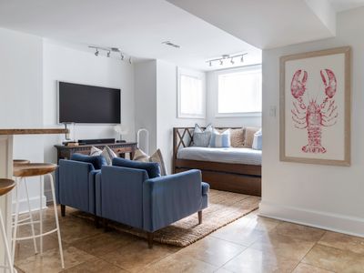 Historic Georgetown from a Bright English Basement
