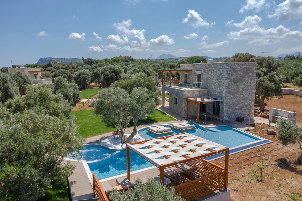Diktamos, eco-friendly villa, Huge private pool